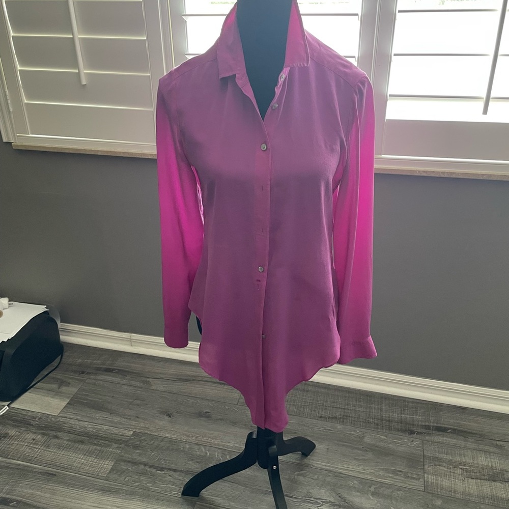 Banana Republic shirt . It can be tied in front